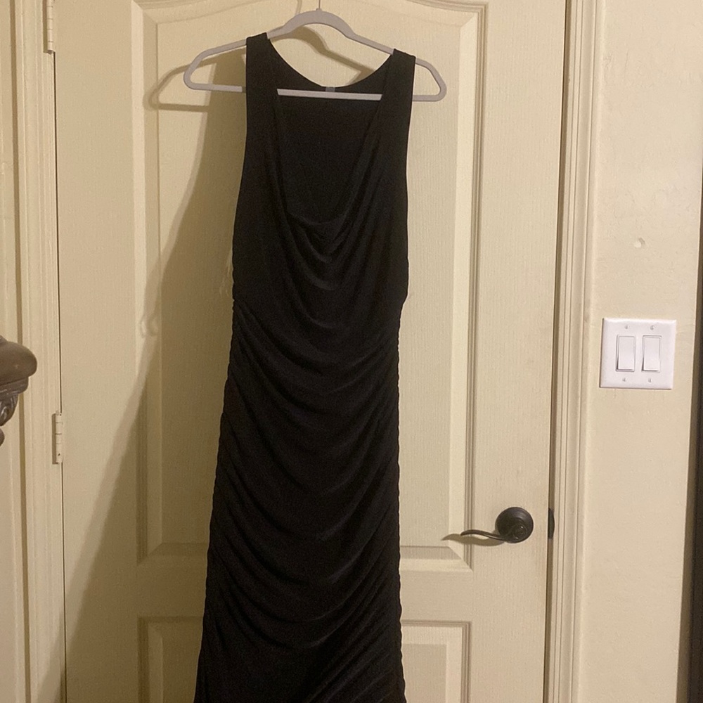 Black formal dress size Large